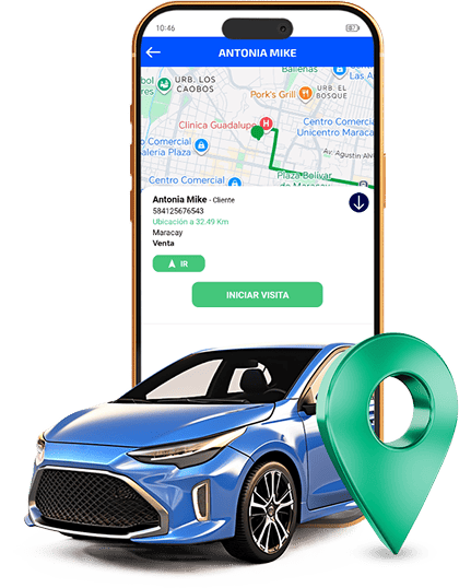 App para la gestión de fuerza de ventas y gestión de pedidos